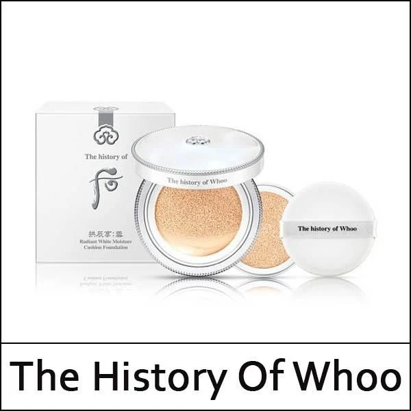 The history of whoo Gongjinhyang Seol Radiant White Moisture Cushion Foundation (15g+15g) / #21